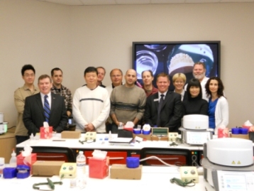 A materials training course was heald by Ivoclar Vivadent & Nobel Biocare which was recently held at the Nobel Biocare Training Facility in Richmond Hill, ON, Canada, on November 11th and 12th.