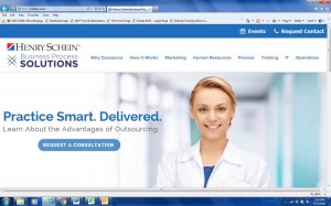 Henry Schein Business Process Solutions website