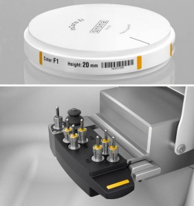  The intelligent inLab MC X5 color class concept is also used for Dentsply Sirona CAD/CAM discs, tools, tool magazine, and in the inLab CAM software.