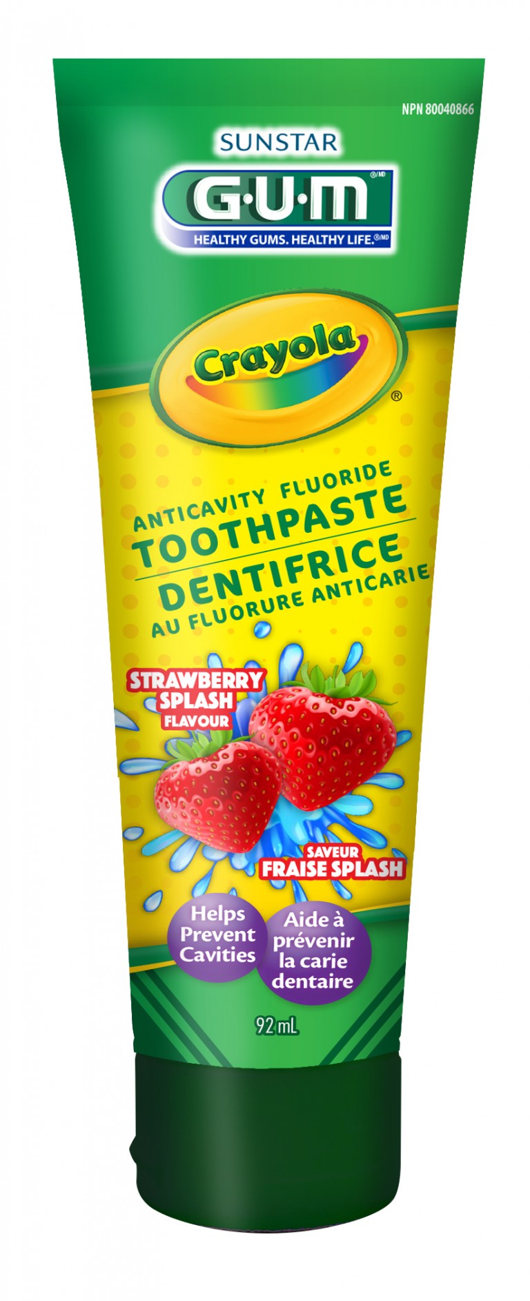 Sunstar Americas Introduces New Gum® Crayola™ Toothpaste In Canada To