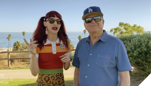 Segments out of the studio provide a change of scenery and sometimes feature unique Santa Barbara locations. (The Ruddle Show, S06 E04)