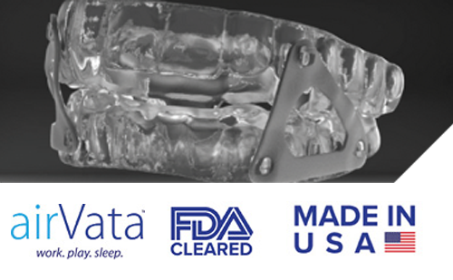 airVata FDA-cleared oral device.