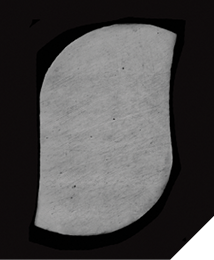 S-shape cross section and non-cutting tip or R25B.
