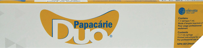 Papacárie Duo (Oral Science, Brossard QC).
