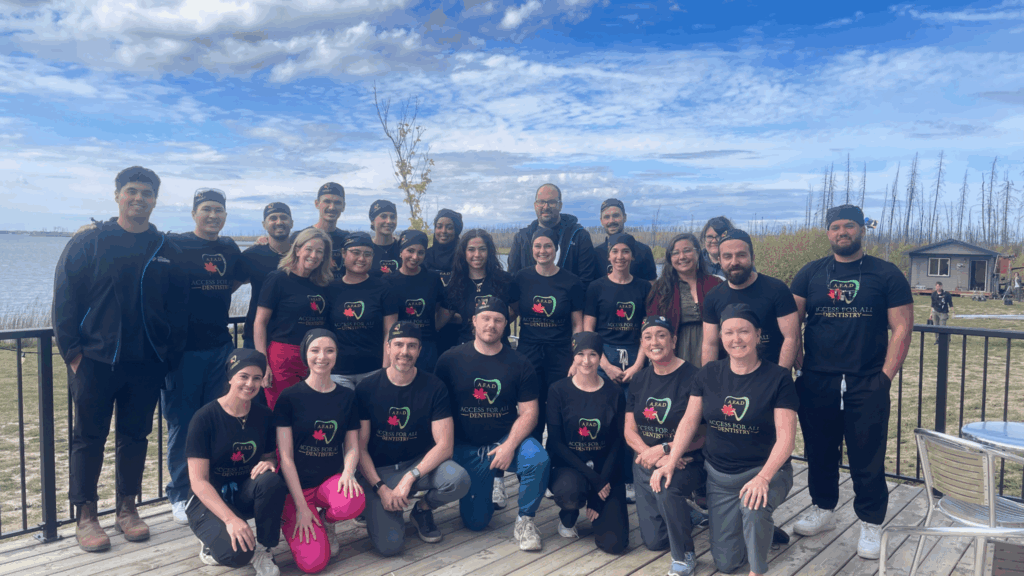 Members of the Access for All team during a recent trip to a remote Alberta community. (Photo supplied)