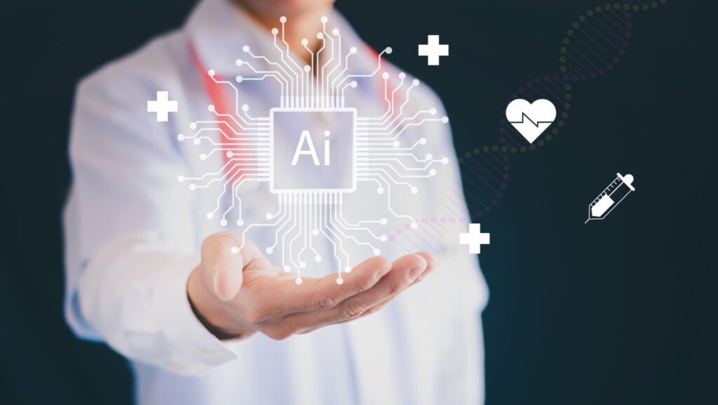 medical technology Doctors will use AI robots to diagnose, care for, and increase the accuracy of patient treatment in the future. Medical research and innovation development